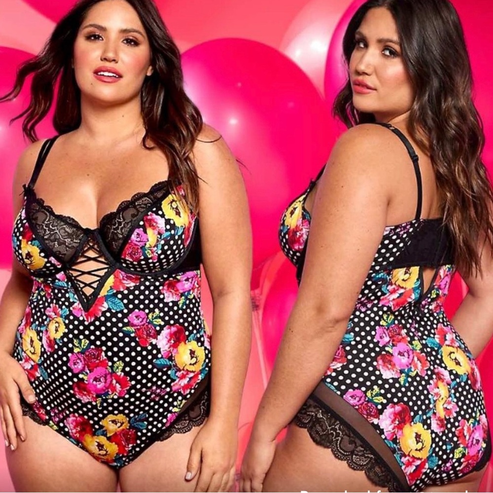 NWOT Discontinued Torrid & Betsey Johnson bodysuit
